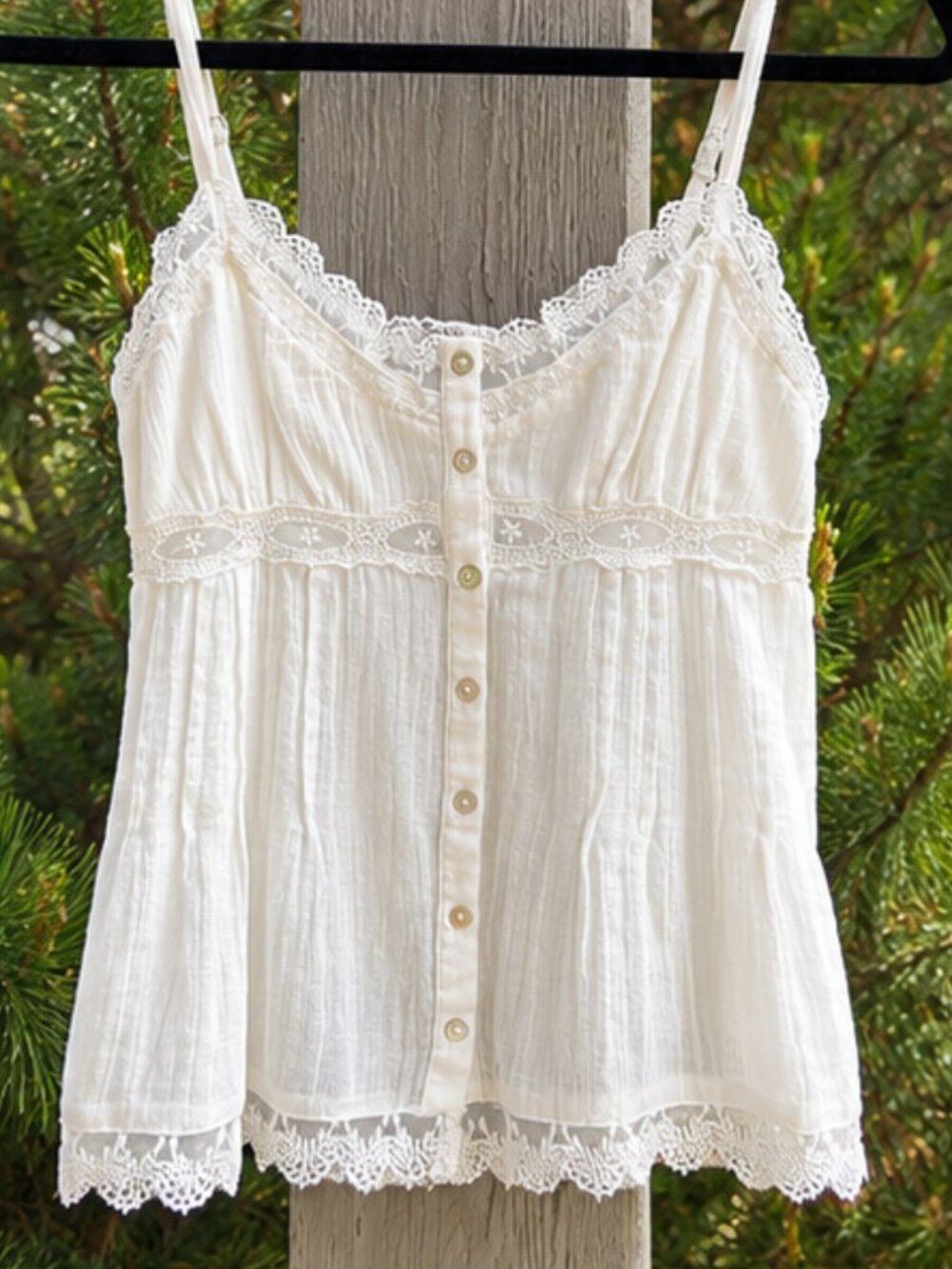 Ivory Lace Camisole